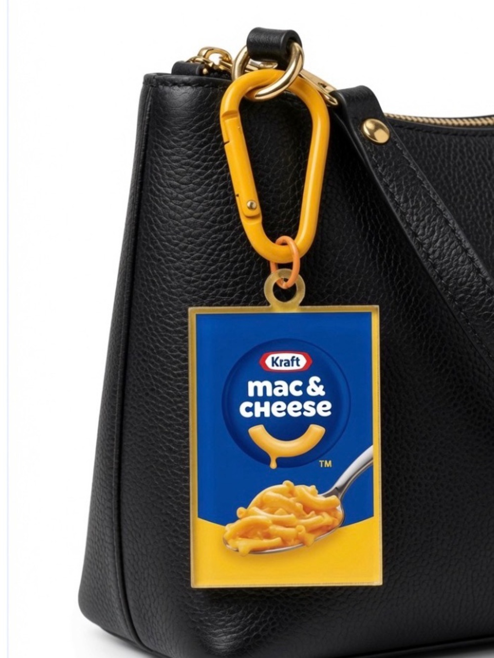 Kraft Macaroni & Cheese Bag Charm / Keychain - NWT - Picture 2 of 2